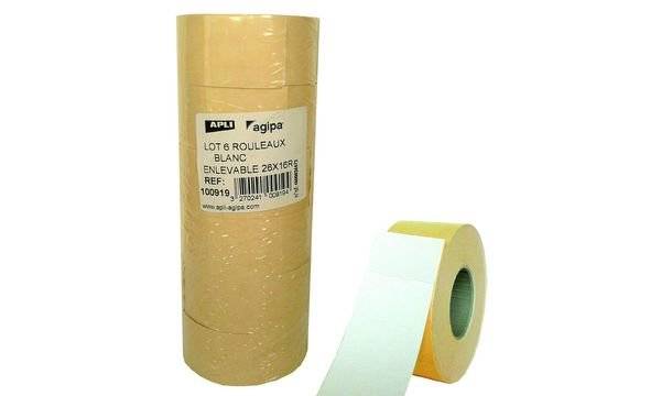 APLI Etiketten für Preisauszeichner, 26 x 16 mm, weiß-1