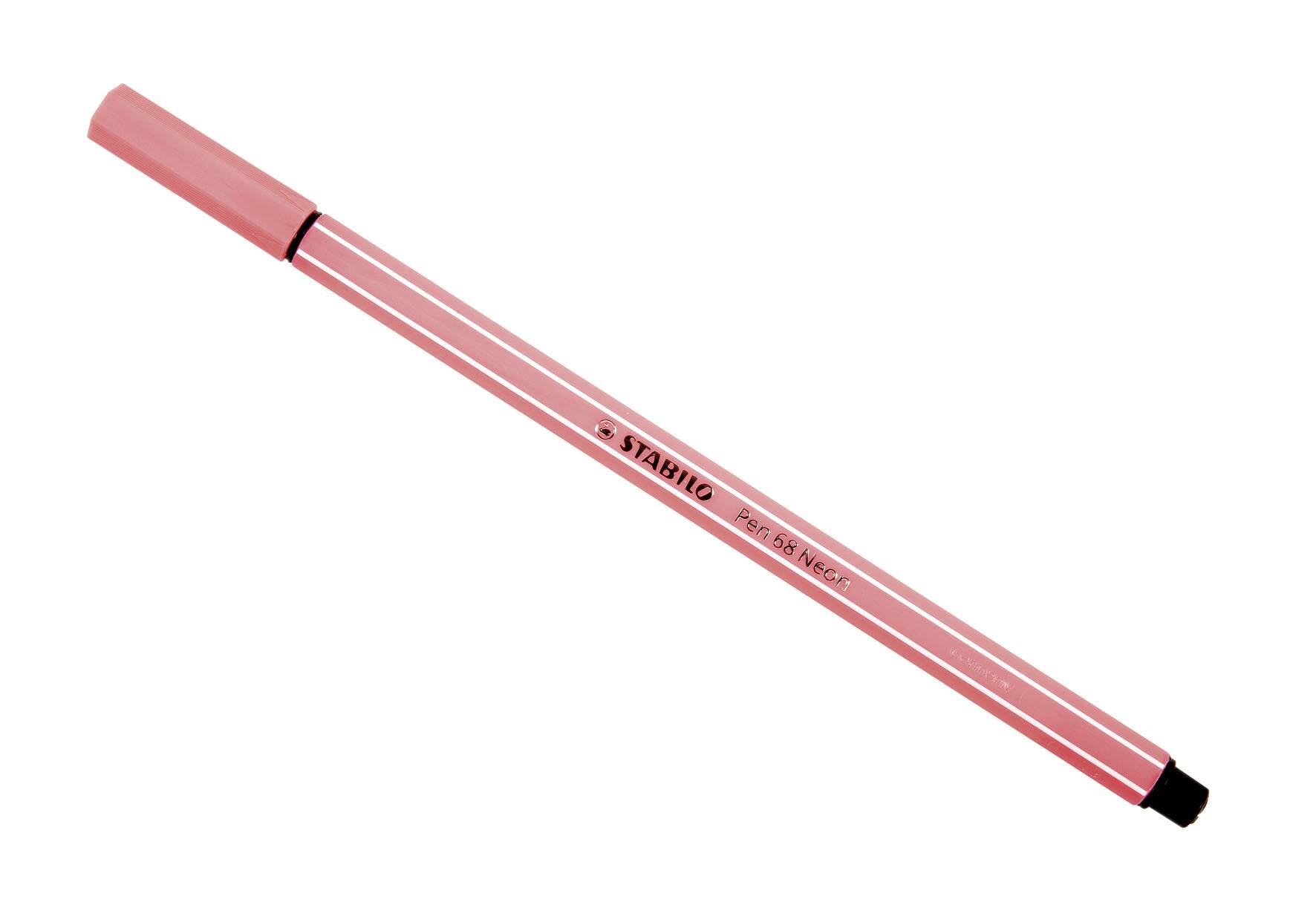 STABILO® Pen 68, Fasermaler/68-040 1 mm neonrot-1