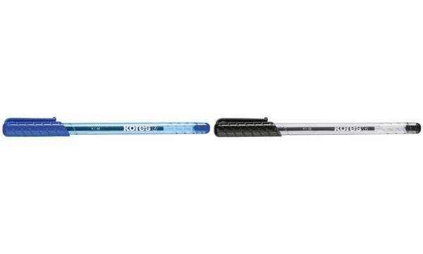 Kores Einweg-Kugelschreiber K-PEN K1, schwarz, Strichst.: F (5639521)-0