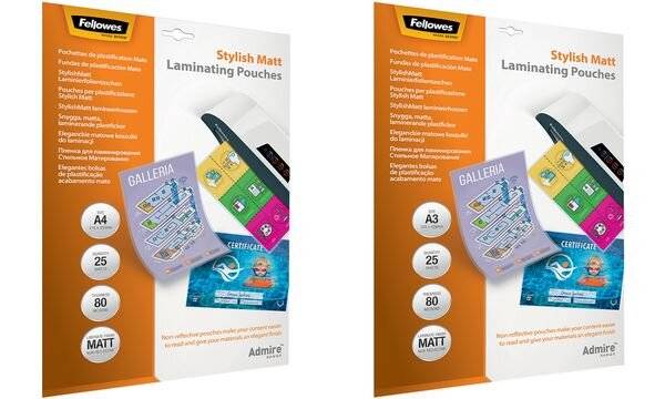Fellowes Admire Stylish Matt - 80 Mikron - 25er-Pack - A4 (210 x 297 mm)-3