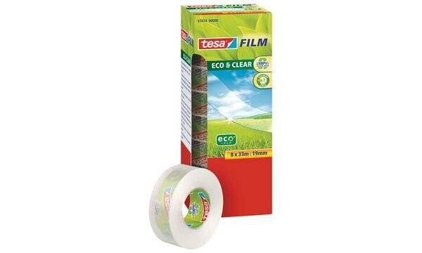 tesa Film Eco & Clear, transparent, 15 mm x 10 m (8757070)