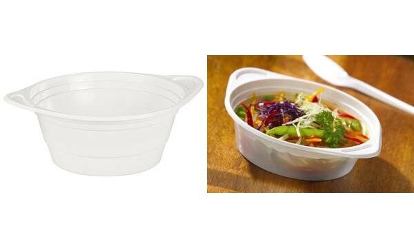 PAPSTAR - Suppenteller - Grösse 15.6 cm - Höhe 4.5 cm - 500 ml - rund - Einweg - weiß (Packung mit 100)-2