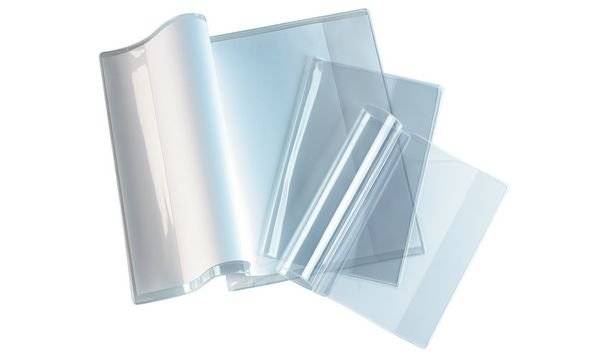 Oxford Heftschoner 148 x 210 mm, aus PVC, 150 my, farblos-1