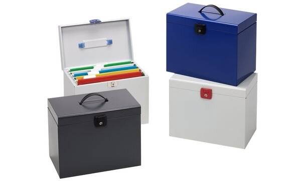Esselte Hängemappenbox Metal, farbig sortiert (80048320)-0