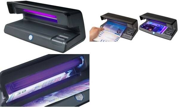 Geldscheinprüfgerät 50 UV Falschgelderkennung sw-5