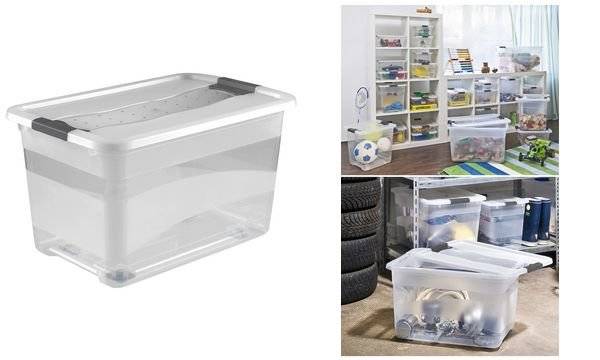 keeeper Aufbewahrungsbox konrad, mit Rollen, 52 Liter (6440006)
