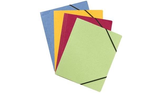 ELBA Eckspannermappe Carte Forte, DIN A4, gelb (61253908)-1