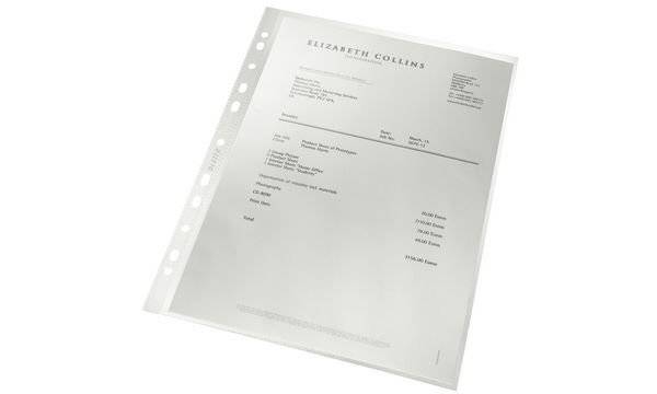 LEITZ Prospekthülle re:cycle, A4, PP-Restmaterial, 0,09 mm (80479103)