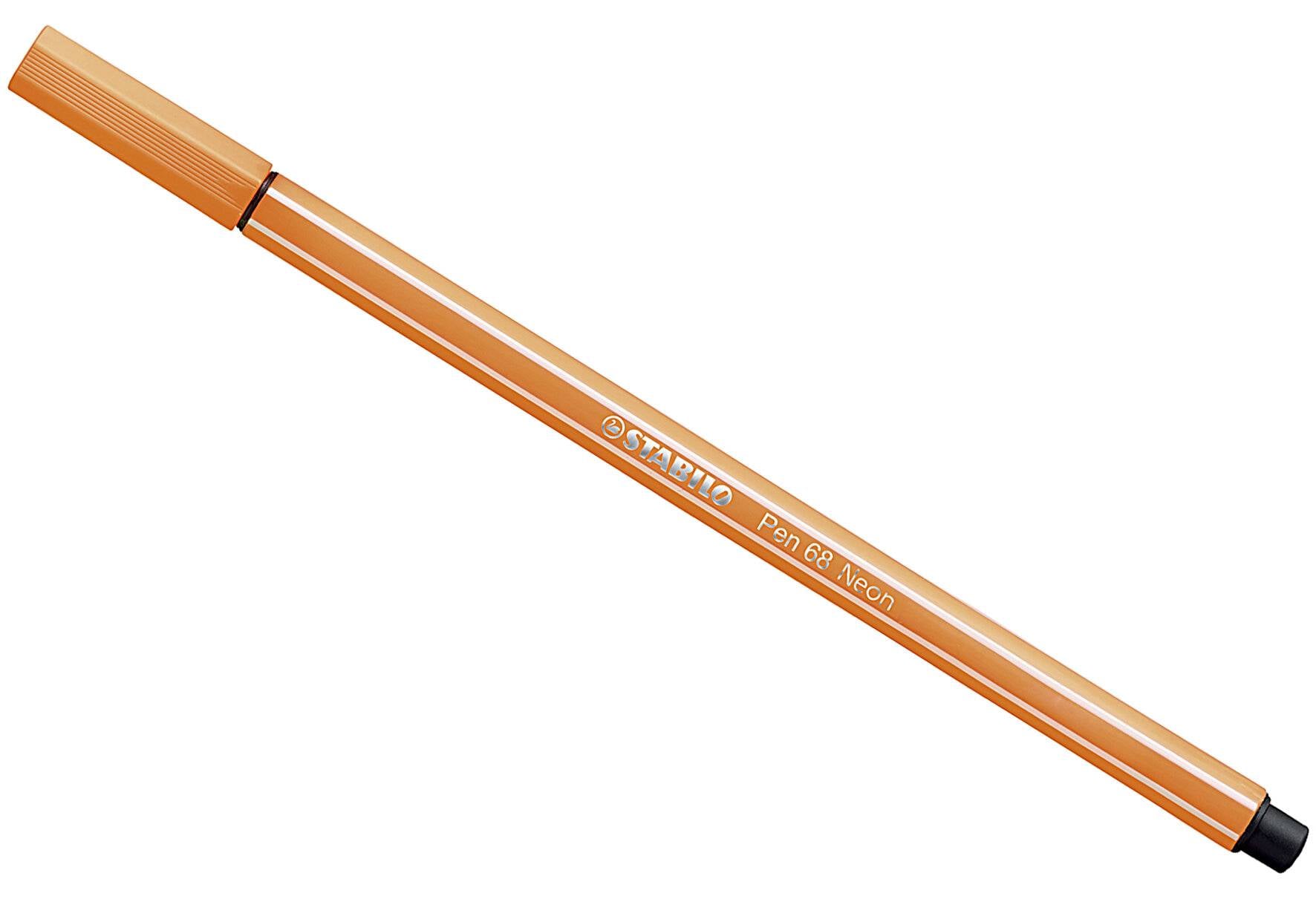 STABILO® Pen 68, Fasermaler/68-054 1 mm neonorange-1