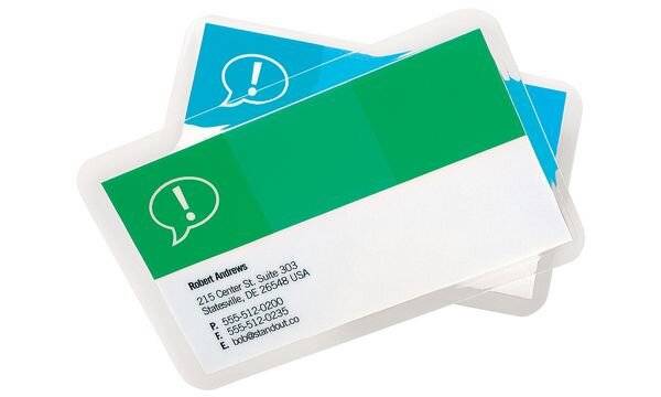 GBC Card Laminating Pouch - 250 Mikrometer - 100er-Pack-4