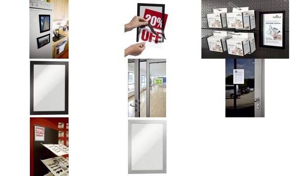 DURABLE MAGAFRAME - Dokumentenhalterung - für A5 - Silber (Packung mit 10)-8