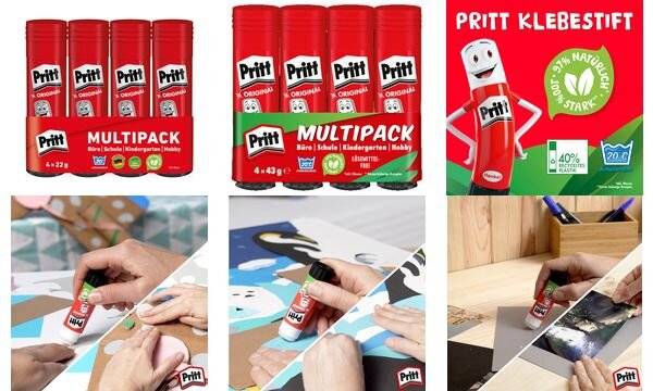 Klebestift 22g 4 St./Pack - Artikel: 160009900