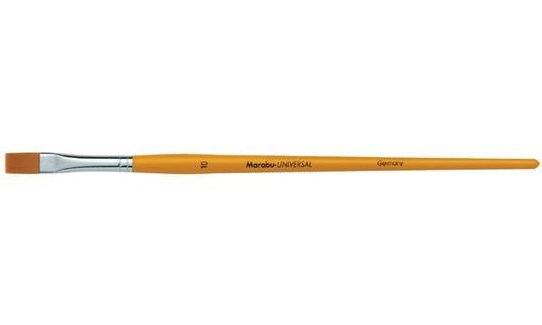 Marabu Synthetikhaarpinsel Universal, flach, Gr. 10 (57200227)-0