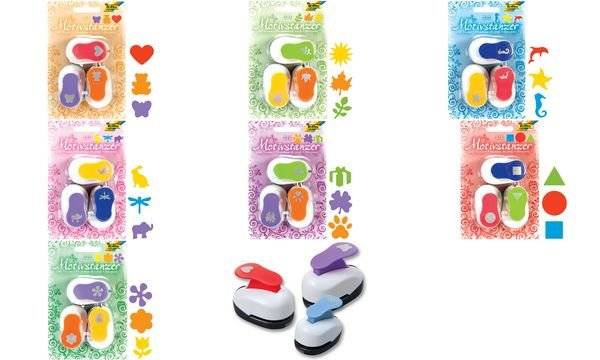 folia Motiv-Locher Ganzjahresmotive, klein, Set 3 (57905380)-1