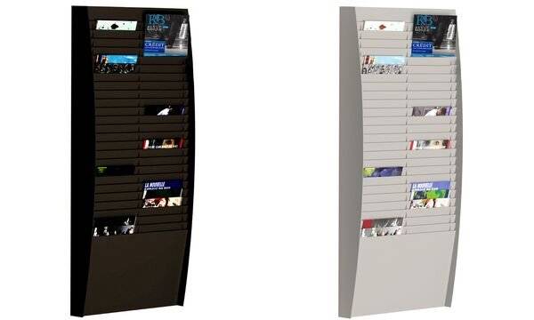 Wand-Sortiertafel V 50F DIN A4 schwarz-2