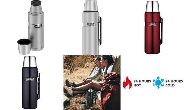 THERMOS® THERMOS® Isolierflasche Stainless King 1,2 l silber