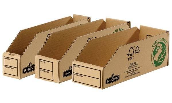 Fellowes BANKERS BOX EARTH Kleinteilebox, braun, (B)200 mm (5323040)-1