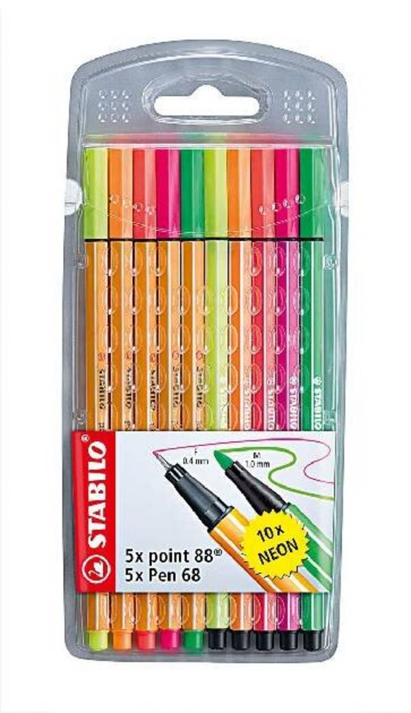 STABILO - Fineliner- und Fasermaler-Set