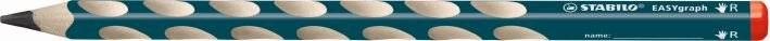 Dreikant-Bleistift Easygraph B petrol-1