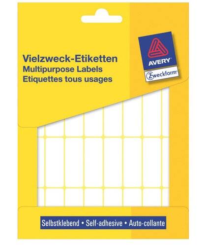Avery-Zweckform 3323 Vielzweck-Etiketten 38 x 14 mm Papier Weiß 928 St. Permanent haftend Handbeschriftung-3