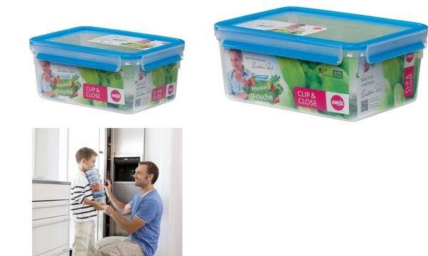 EMSA CLIP & CLOSE - Box - Rechteckig - Durchscheinend - 1 Stück(e) - 2.0 - Frisc-1