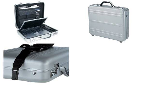 Jüscha ALUMAXX MERCATO - Notebook-Tasche - 43.2 cm (17") - Aluminium - Silber-2