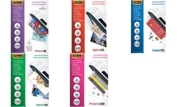 Fellowes Laminating Pouches Enhance 80 micron - A3 (297 x 420 mm)-8