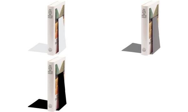 Buchstütze 125x145x140mm weiß-1