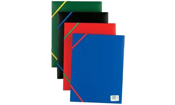 ELBA Eckspannermappe Standard, DIN A4, aus PP, rot (335181000)-0