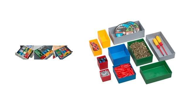 allit Einsatzbox EuroPlus Insert 63/5, Größe: 5, grau-0