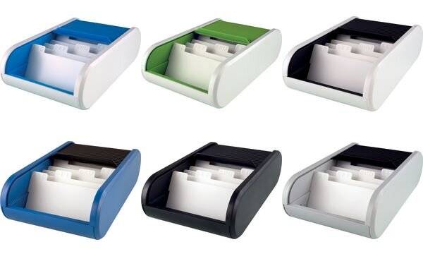 Visitenkartenbox the personal 300Karten sw/ws-2