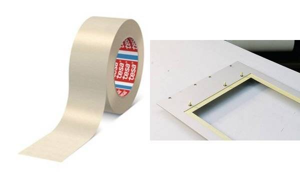 tesakrepp 4317 cremeweiß 50m x 25mm - Artikel: 4005800198311-1