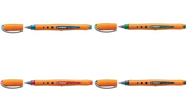 STABILO worker - Tintenroller - Blau - wasserbasierte Tinte-4