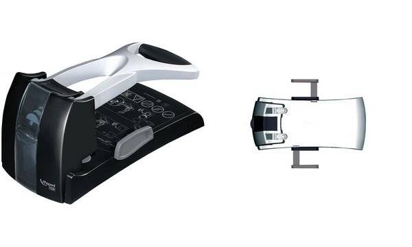 Maped Registraturlocher Expert HD150, schwarz/silber (334669000)