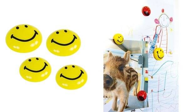 magnetoplan Haftmagnet "Smiley", Durchmesser: 40 mm (70000230)-3