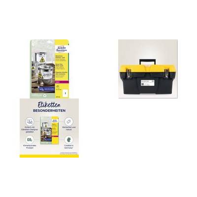 Folienetikett weiß 960 St./Pack. - Artikel: 129217901-0