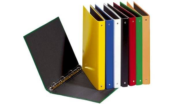 PAGNA Ringbuch Basic Colours 20605-05 DIN A4 4Ringe PP grün