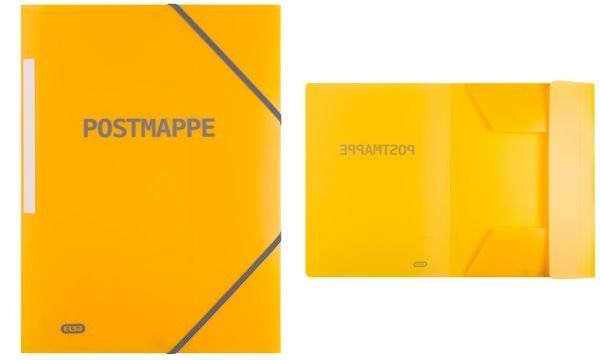 ELBA Eckspannermappe mit Aufdruck ""Postmappe"", PP, DIN A4+-1