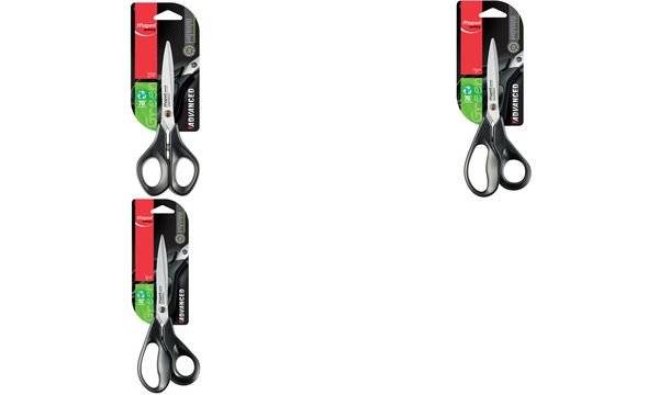 Maped Schere Advanced Green, Länge: 210 mm, asymmetrisch (82499110)-0
