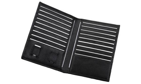 Alassio Visitenkarten-/Kreditkarten-Etui, Leder, schwarz (5317703)