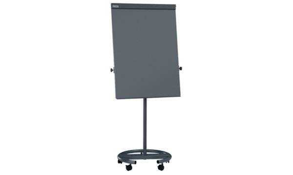 Papierhalter für funktionelle Flipcharts grau-0
