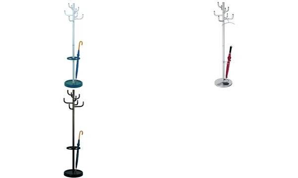 kerkmann Garderobenständer Sierra, 8 Haken, alusilber (71400537)-0