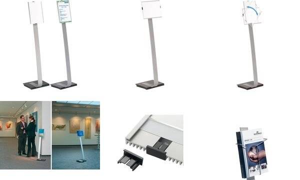 DURABLE Kappen INFO SIGN REFILL, schwarz (9481601)-0