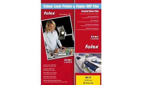 FOLEX Color-Laserfolie BG-72, DIN A3, transparent-0