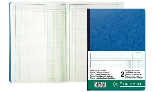 Exacompta Kolonnenbuch 17100E DIN A4 10Spalten/2Seiten 40Blatt-3