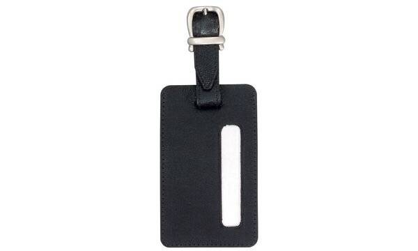 JSA Gepäckanhänger, aus Leder, schwarz (5317849)-0