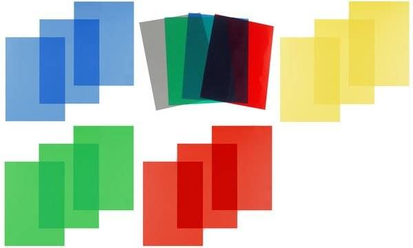 pavo Einbanddeckel, DIN A4, PVC, rot transparent, 0,20 mm (7300094)-0