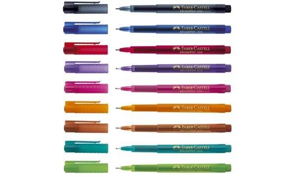FABER-CASTELL Fineliner BROADPEN 1554, magenta (5660117)-1