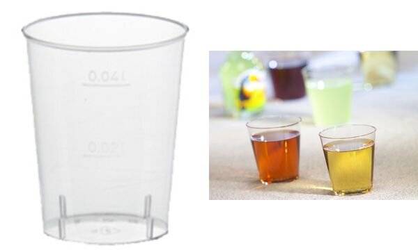 PAPSTAR Kunststoff-Schnapsglas, 4 cl, glasklar (6412159)