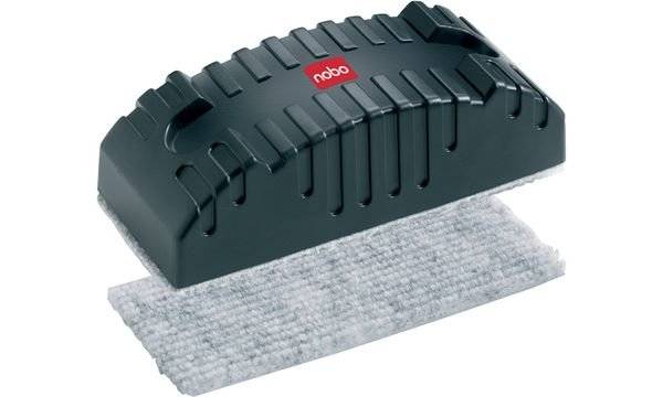 nobo Tafelwischer-Nachfüllpack Löschfilz, grau (5534497)-1